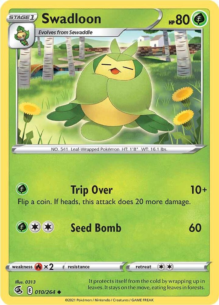 Swadloon (SWSH08: Fusion Strike)