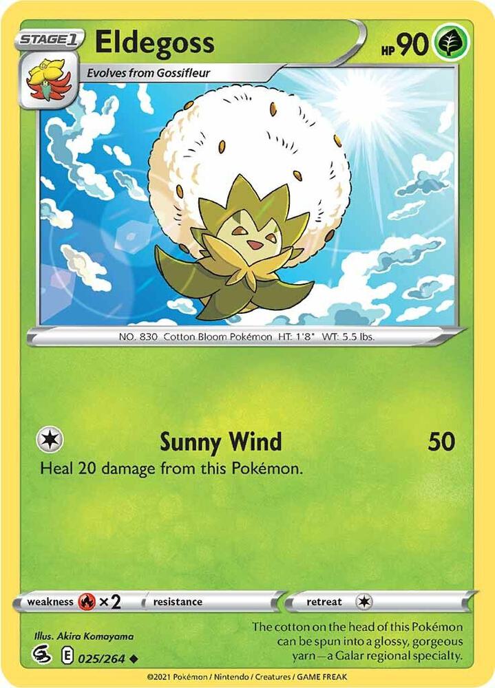 Eldegoss (SWSH08: Fusion Strike)