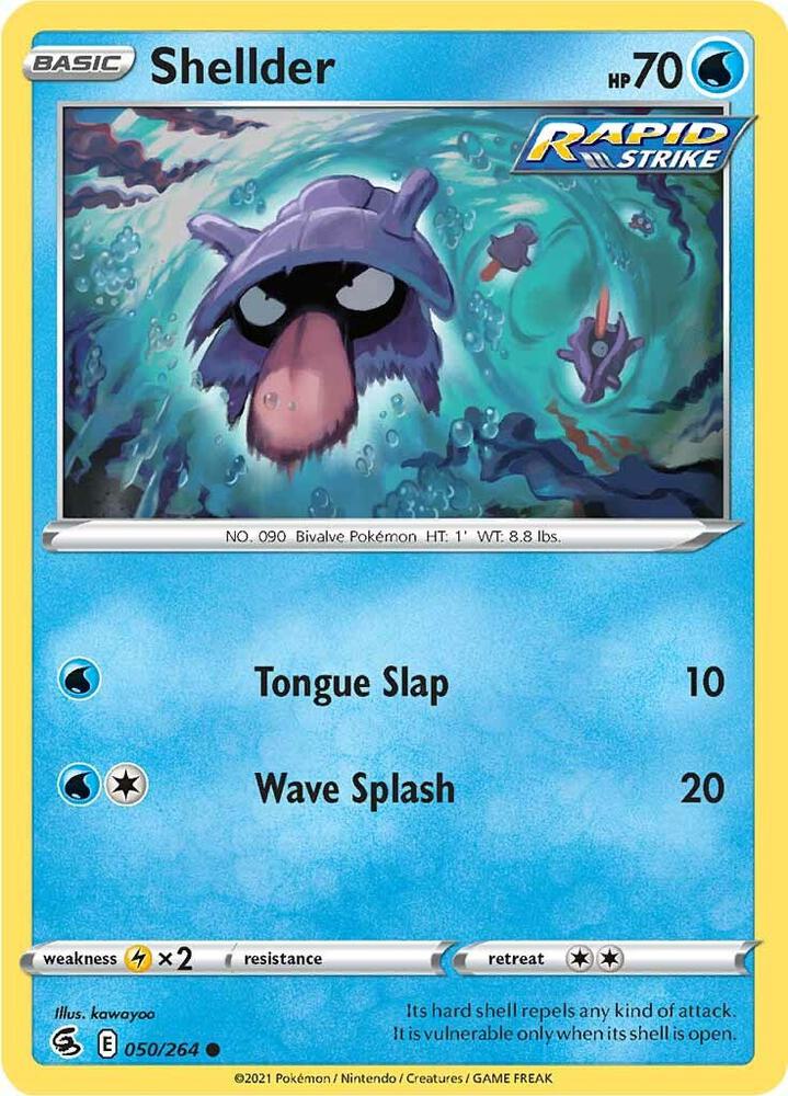 Shellder (SWSH08: Fusion Strike)