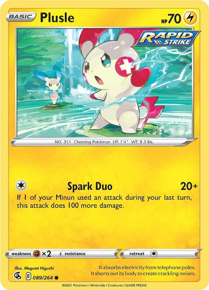 Plusle (SWSH08: Fusion Strike)