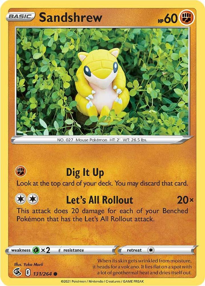 Sandshrew (SWSH08: Fusion Strike)