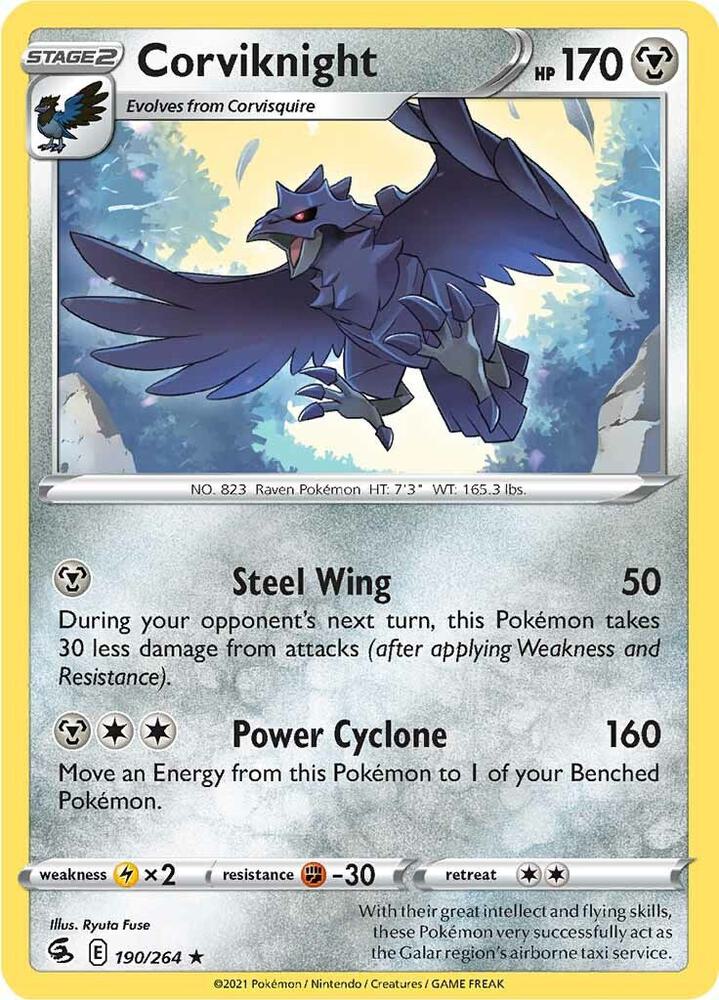 Corviknight (SWSH08: Fusion Strike)