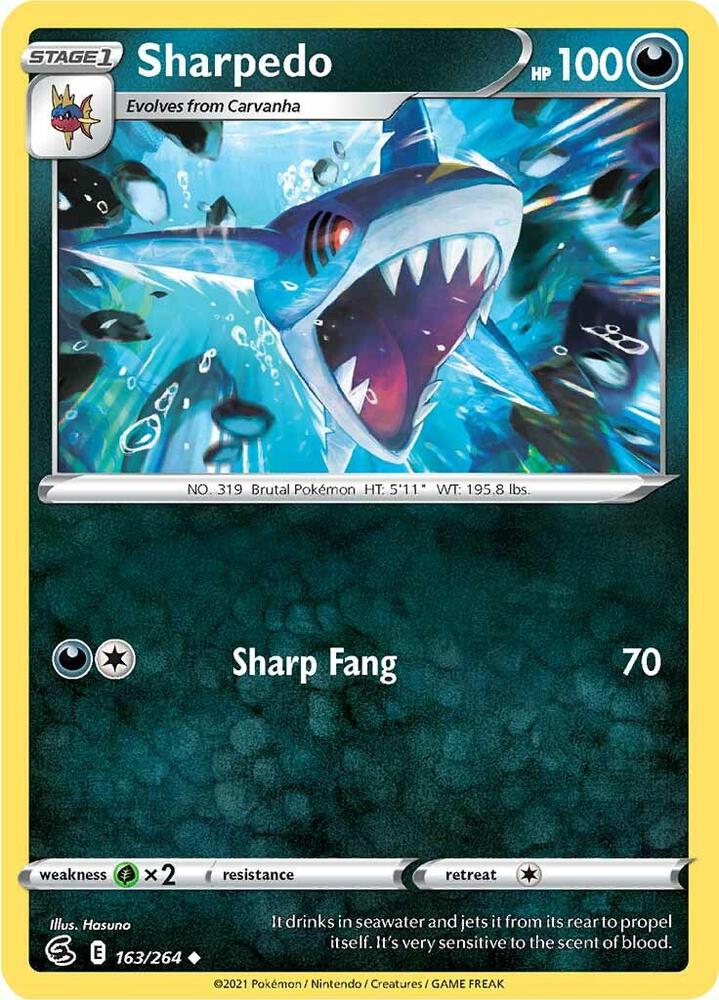 Sharpedo (SWSH08: Fusion Strike)