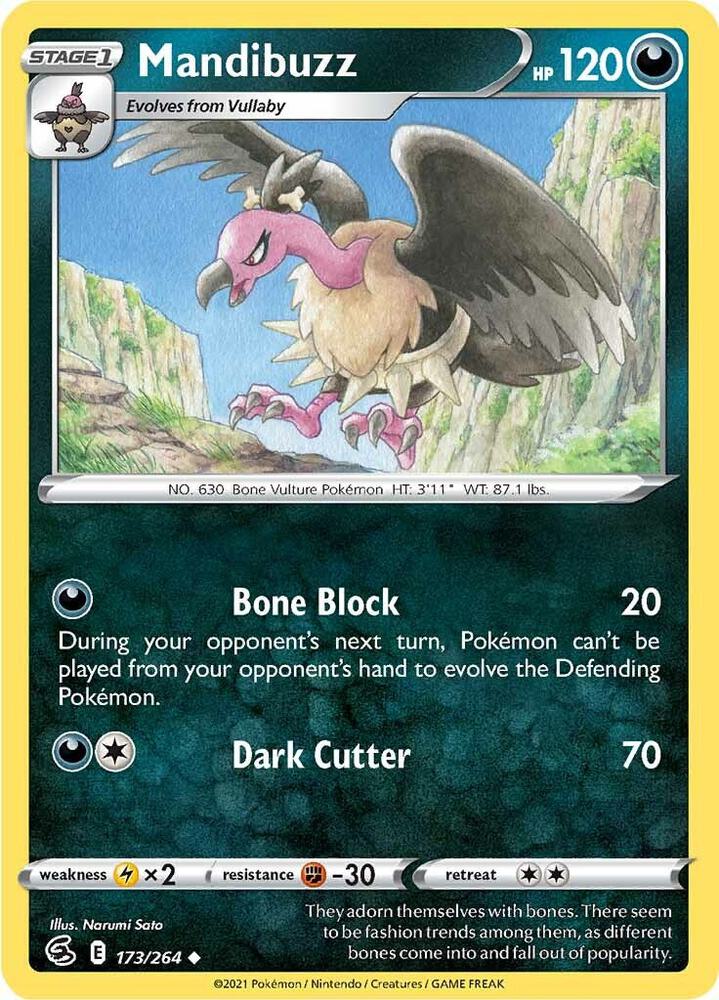 Mandibuzz (SWSH08: Fusion Strike)