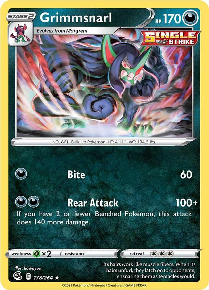Grimmsnarl (SWSH08: Fusion Strike)