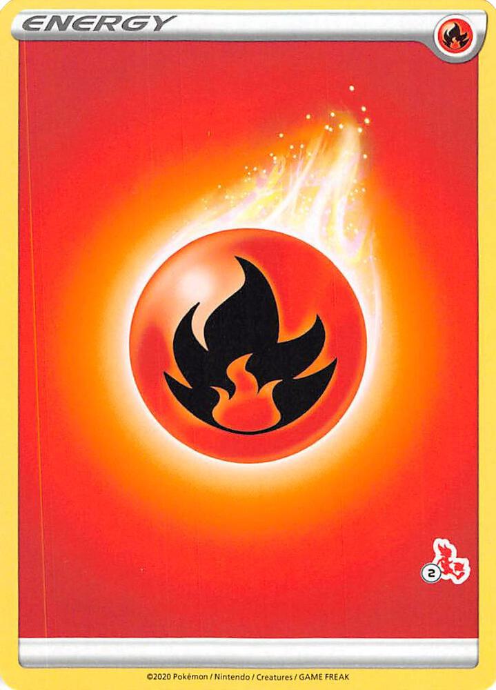 Fire Energy (#2 Cinderace Stamped) (Battle Academy 2022)