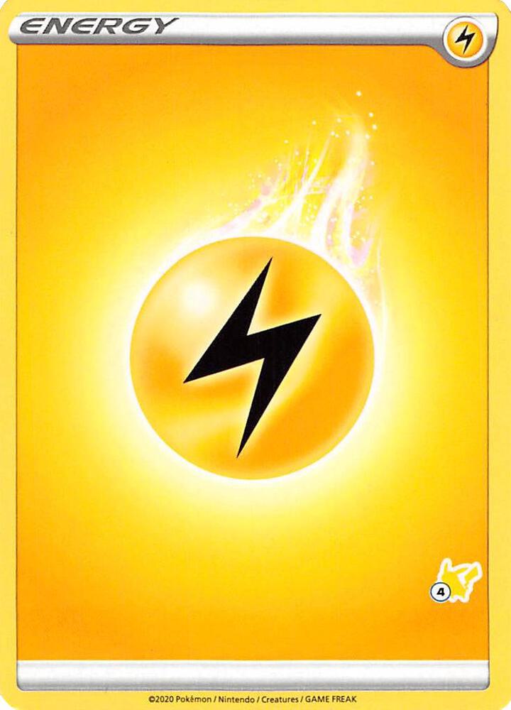 Lightning Energy (#4 Pikachu Stamped) (Battle Academy 2022)