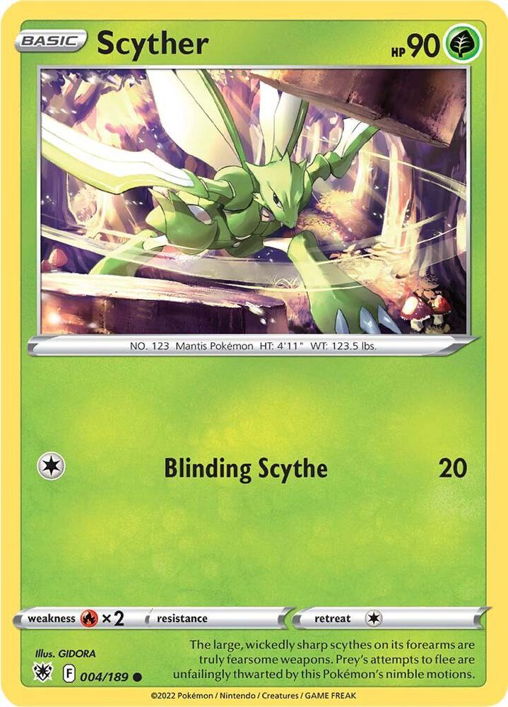Scyther (004) (SWSH10: Astral Radiance)
