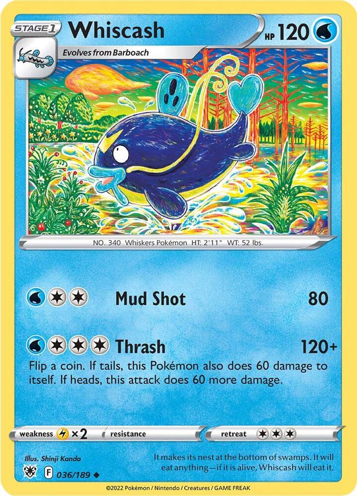 Whiscash (SWSH10: Astral Radiance)