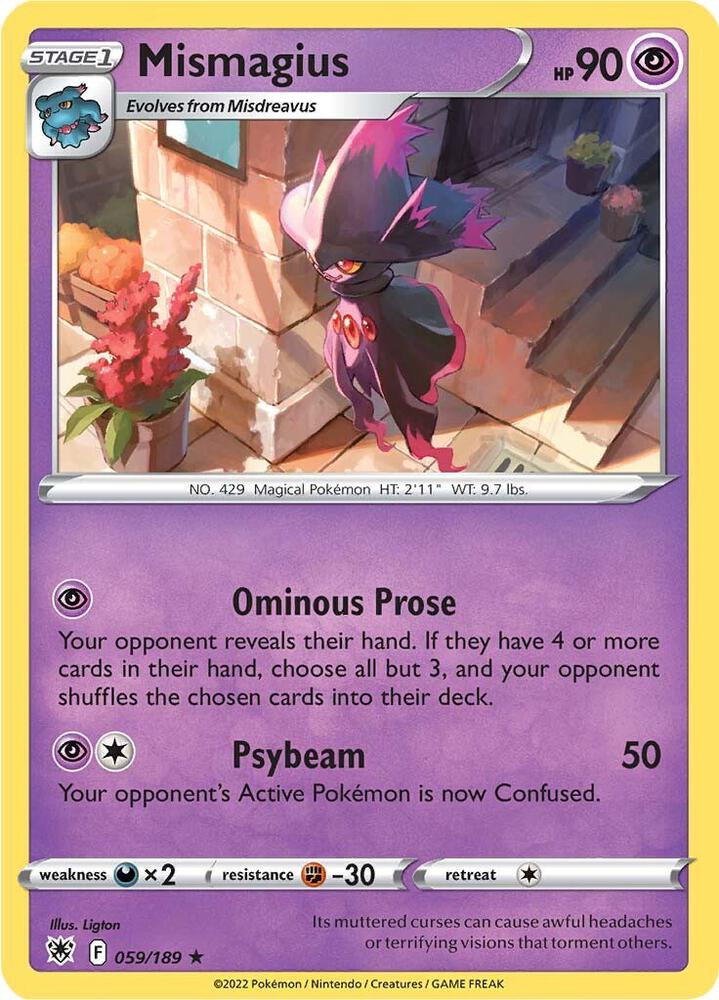 Mismagius (SWSH10: Astral Radiance)