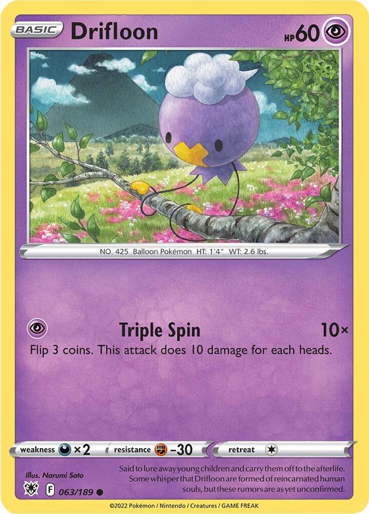 Drifloon (SWSH10: Astral Radiance)