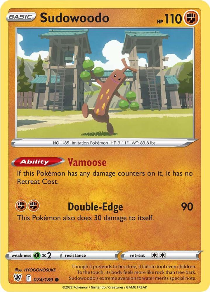 Sudowoodo (SWSH10: Astral Radiance)