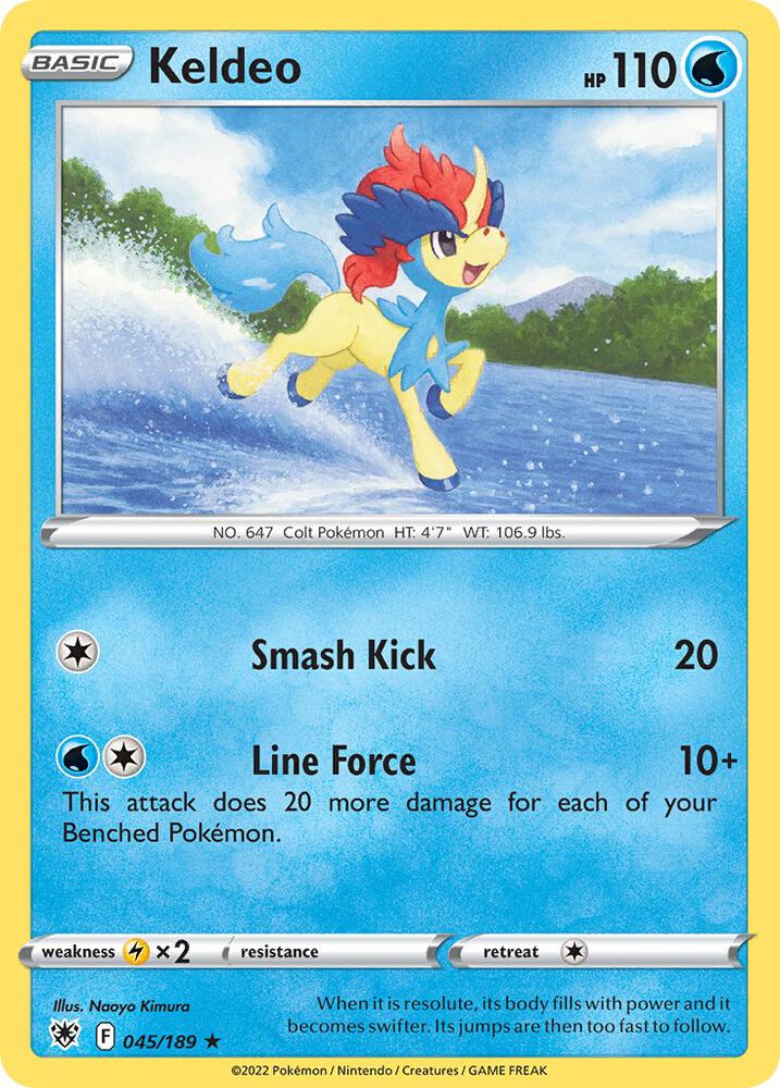 Keldeo - 045/189 (Deck Exclusives)