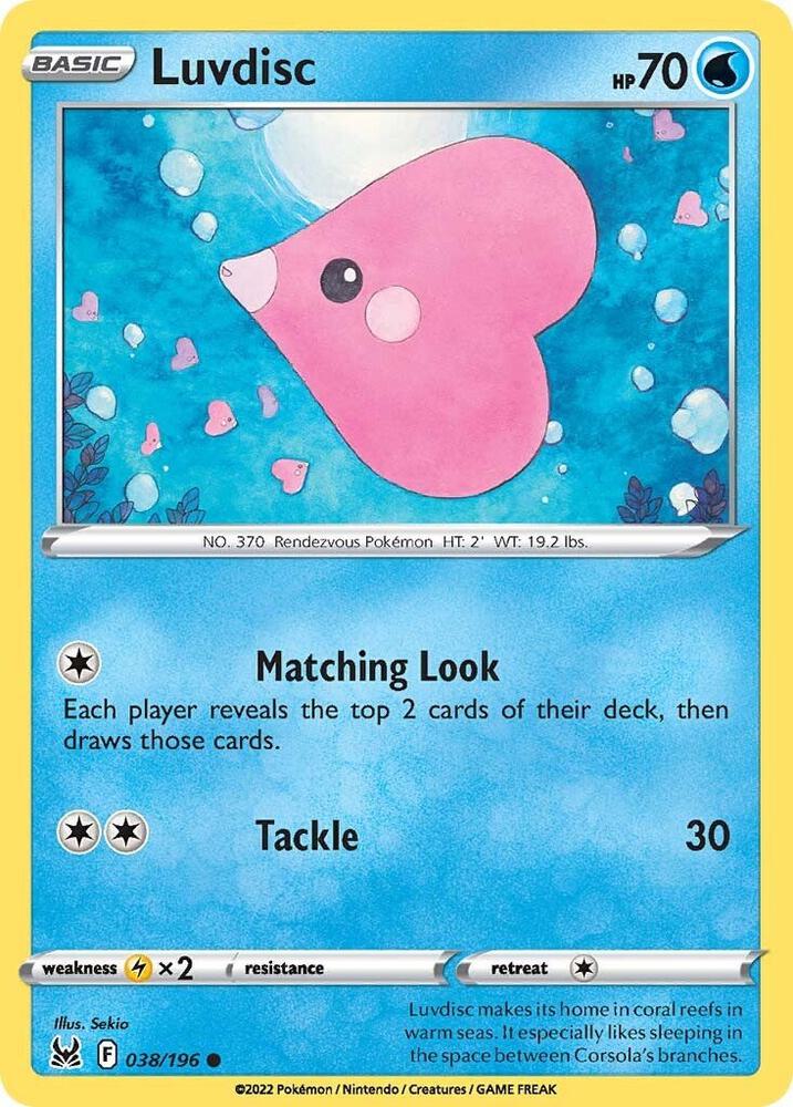 Luvdisc (SWSH11: Lost Origin)