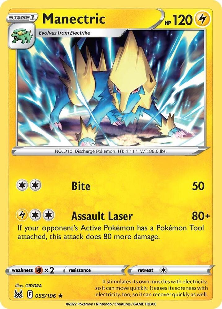 Manectric (SWSH11: Lost Origin)