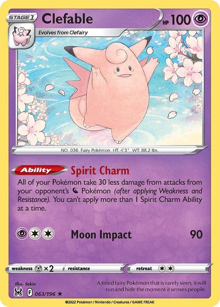 Clefable (SWSH11: Lost Origin)