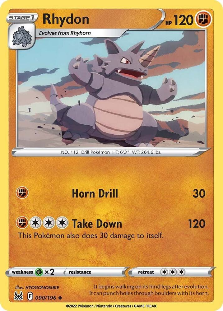 Rhydon (SWSH11: Lost Origin)
