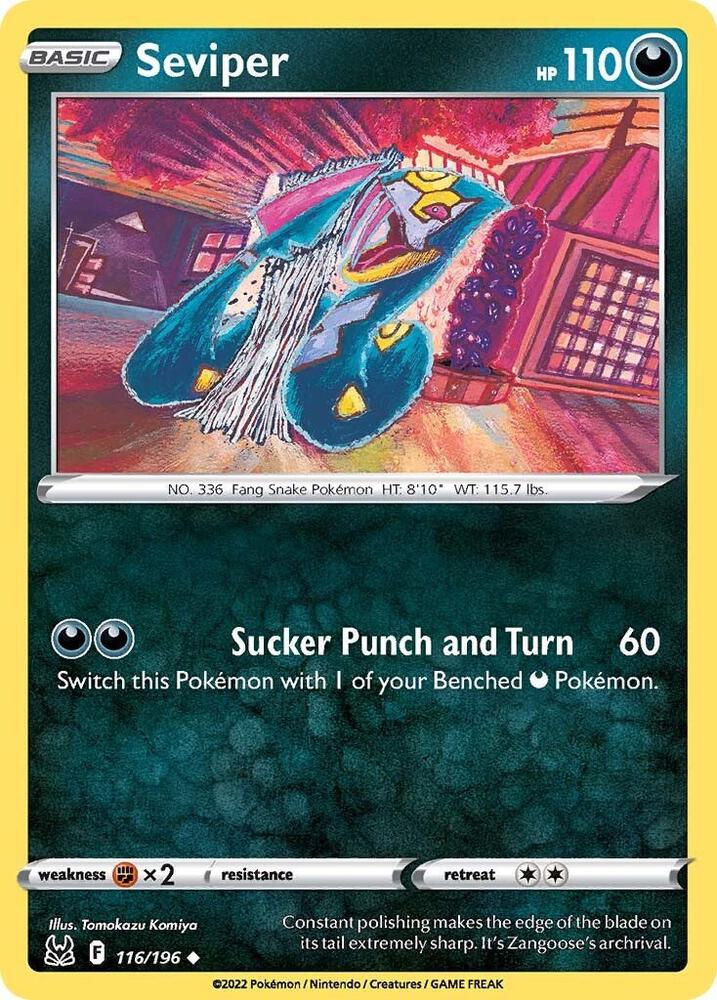 Seviper (SWSH11: Lost Origin)