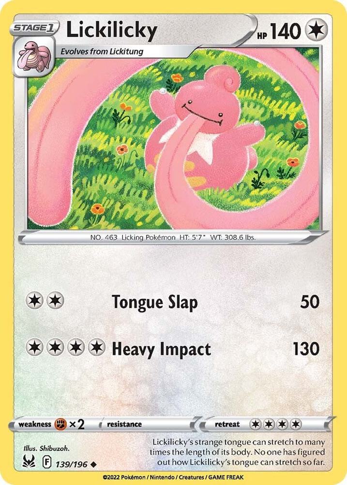 Lickilicky (SWSH11: Lost Origin)