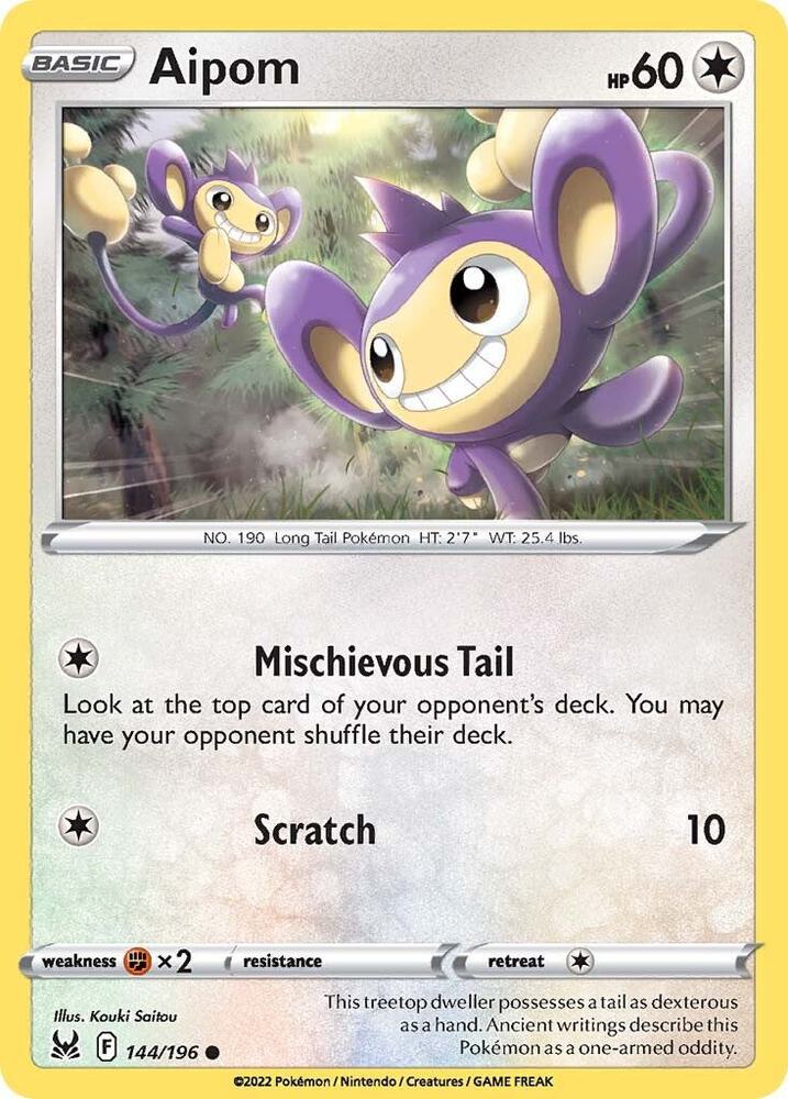Aipom (SWSH11: Lost Origin)