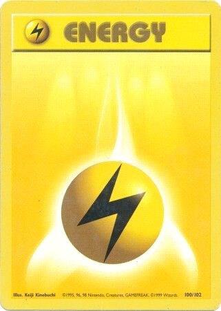 Lightning Energy (Base Set)
