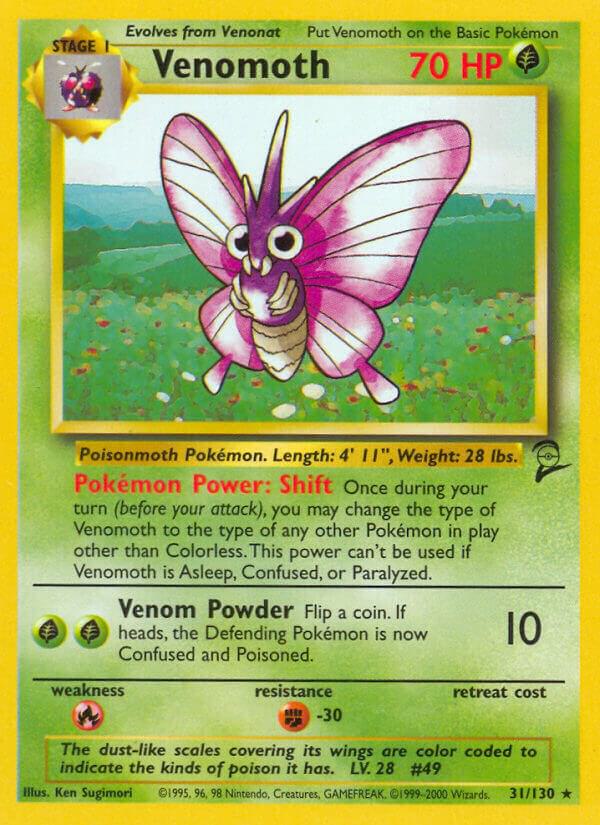 Venomoth (Base Set 2)