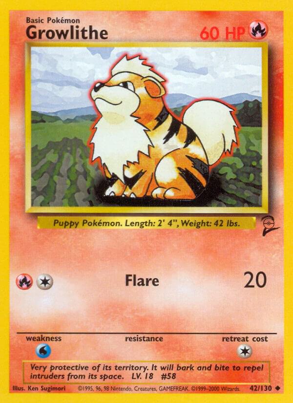 Growlithe (Base Set 2)