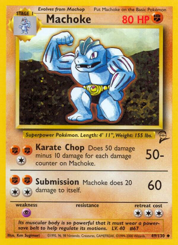 Machoke (Base Set 2)