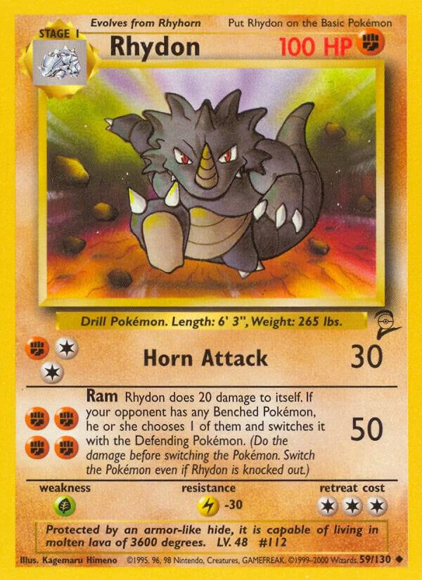 Rhydon (Base Set 2)