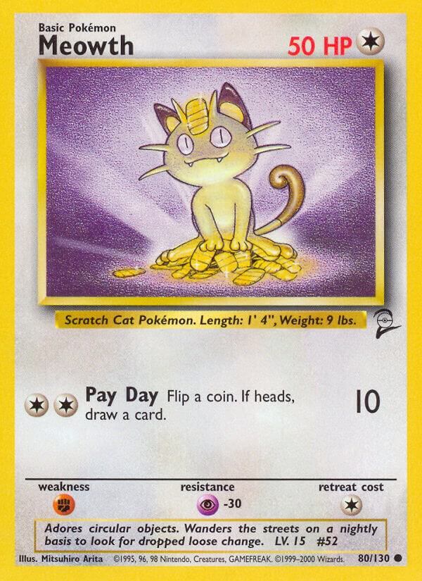 Meowth (Base Set 2)