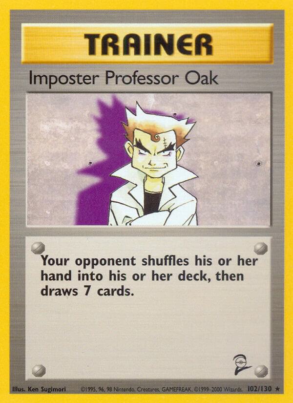 Imposter Professor Oak (Base Set 2)
