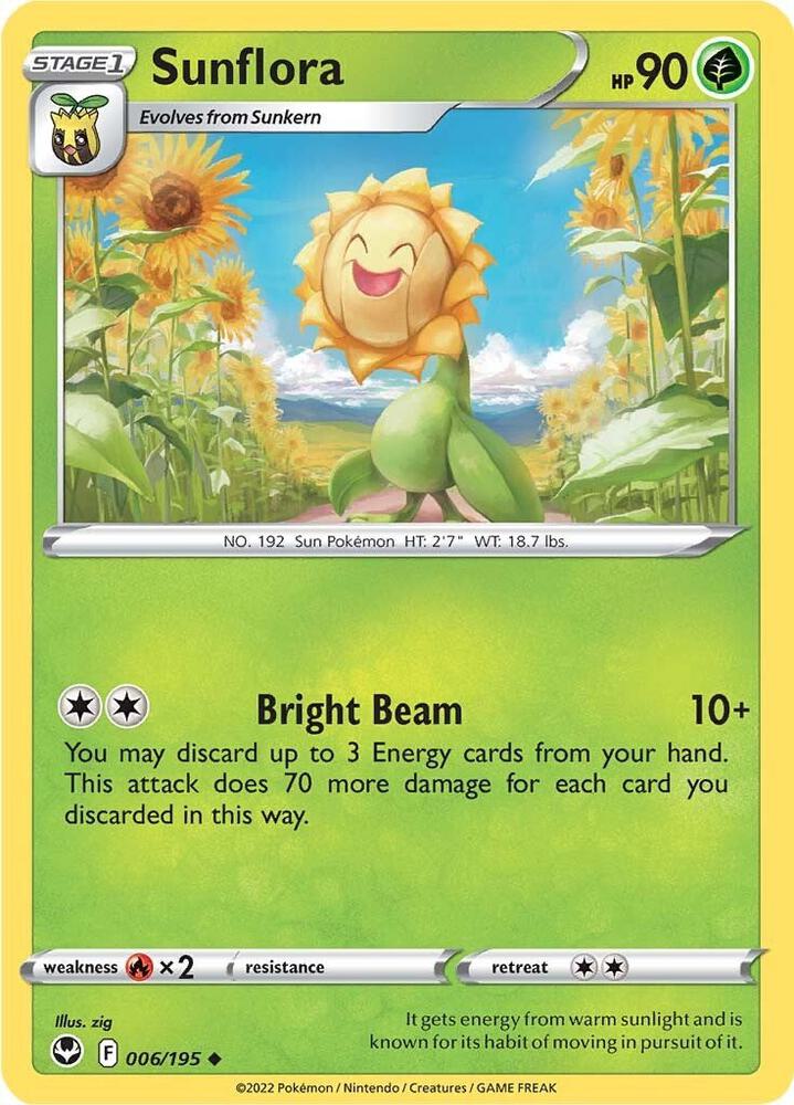 Sunflora (SWSH12: Silver Tempest)