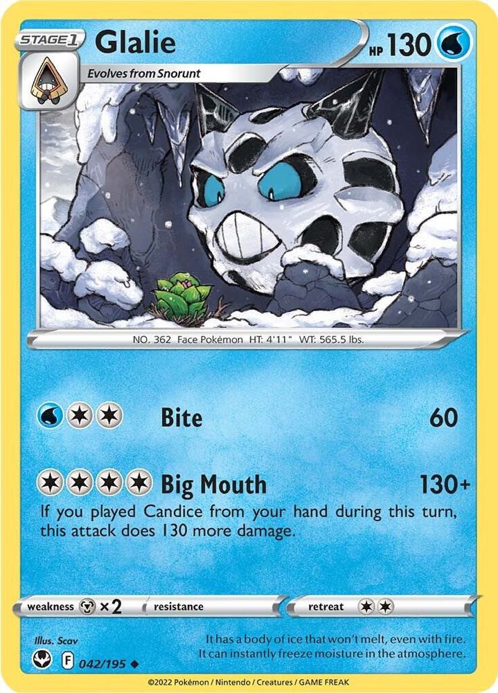 Glalie (SWSH12: Silver Tempest)