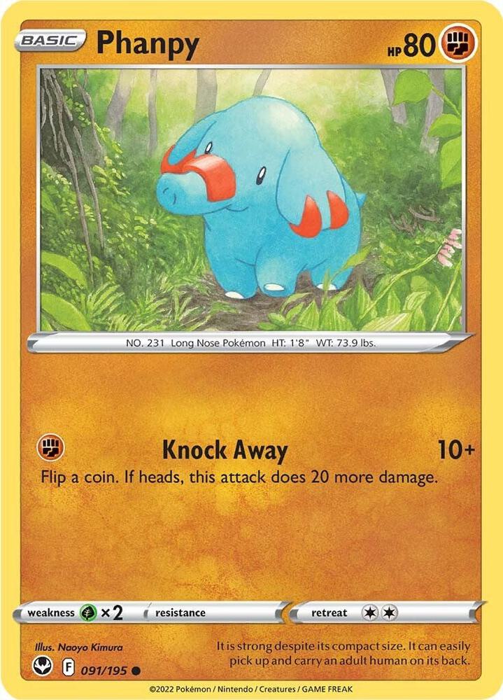 Phanpy (SWSH12: Silver Tempest)