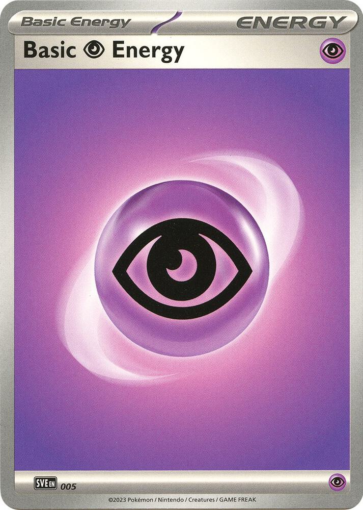 Basic Psychic Energy - 005 (SVE: Scarlet & Violet Energies)
