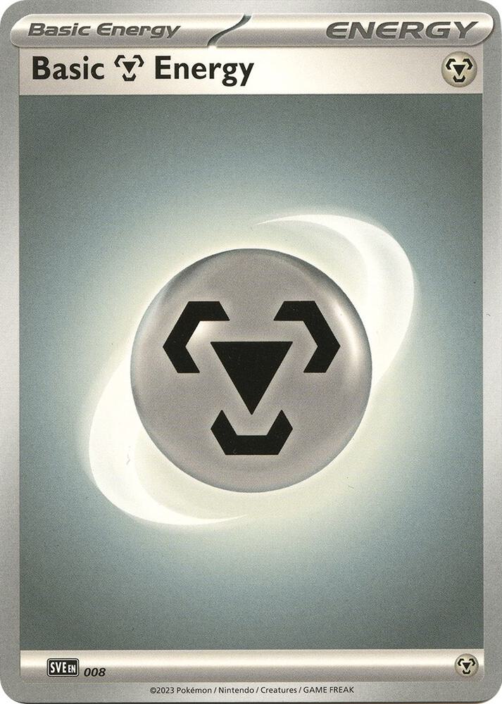 Basic Metal Energy - 008 (SVE: Scarlet & Violet Energies)