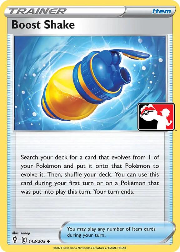Boost Shake - 142/203 (Prize Pack Series Cards)
