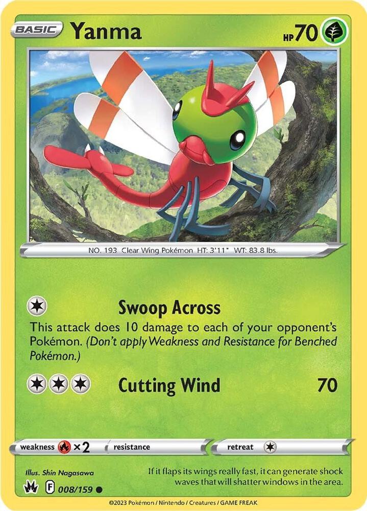 Yanma (SWSH: Crown Zenith)