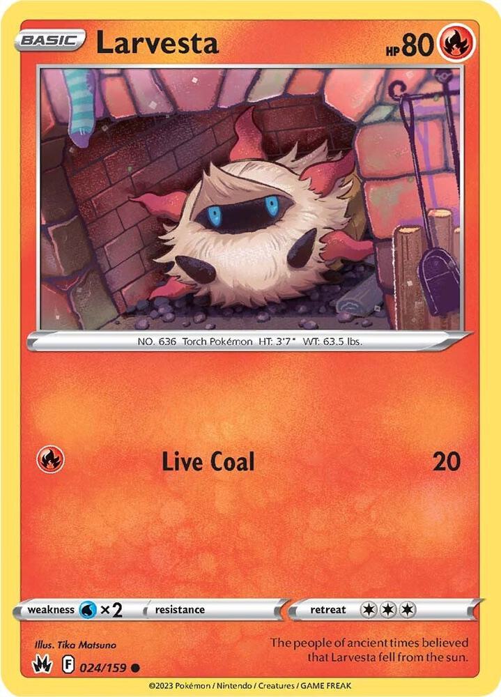 Larvesta (SWSH: Crown Zenith)