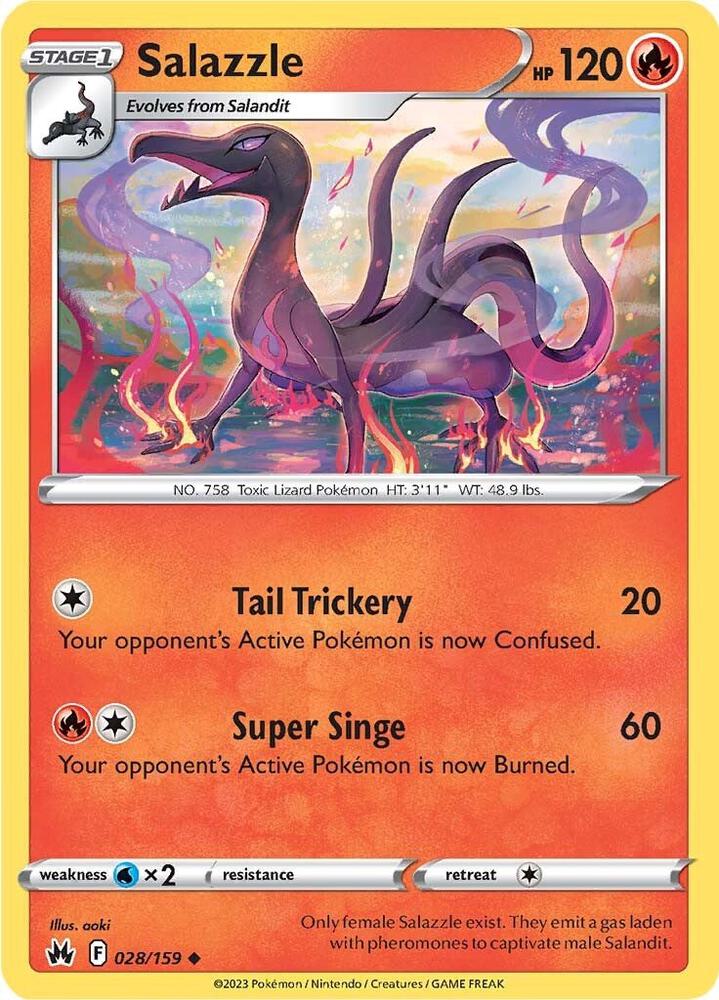 Salazzle (SWSH: Crown Zenith)