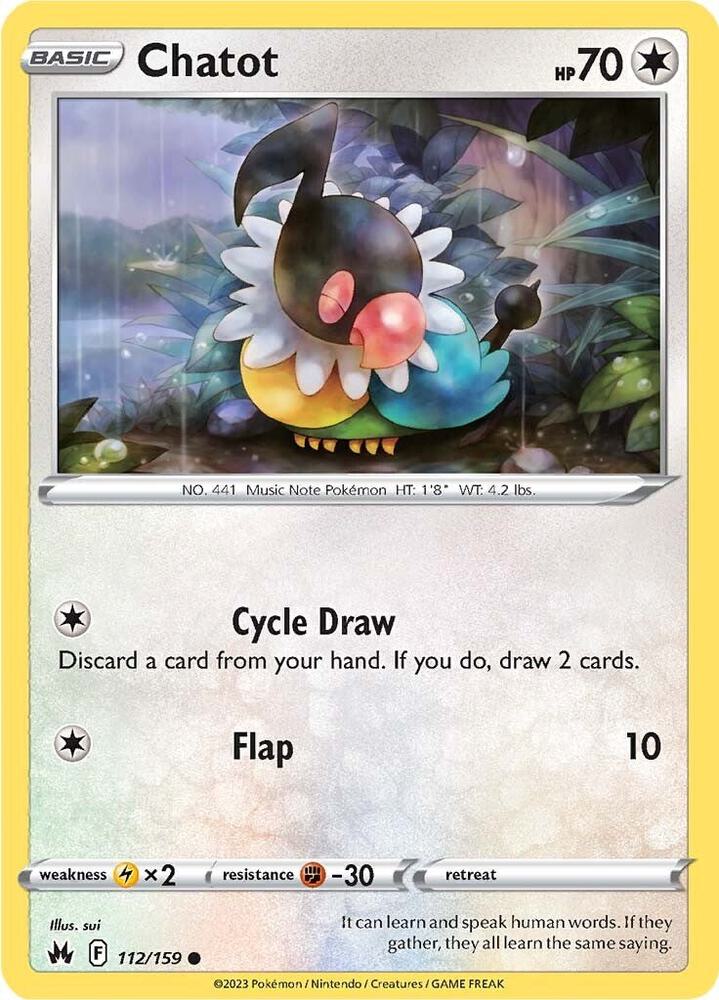 Chatot (SWSH: Crown Zenith)