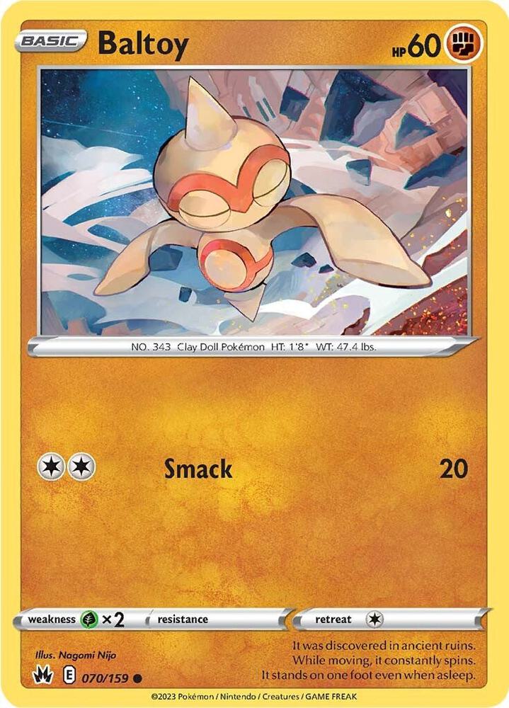 Baltoy (SWSH: Crown Zenith)