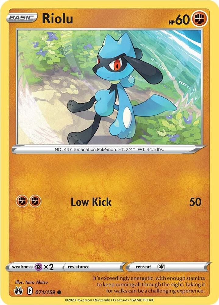 Riolu (SWSH: Crown Zenith)