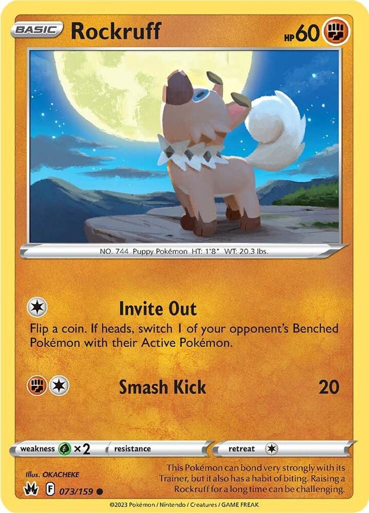 Rockruff (SWSH: Crown Zenith)