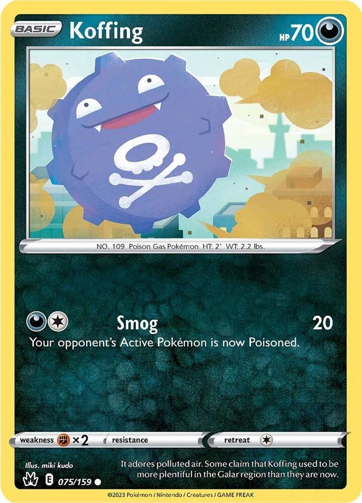 Koffing (SWSH: Crown Zenith)