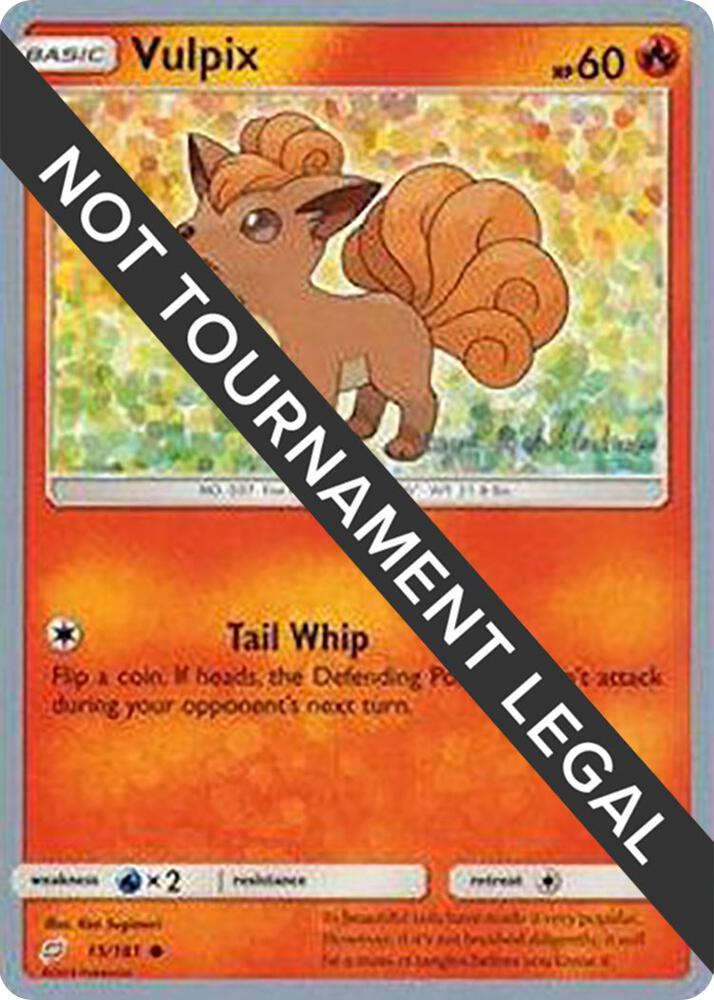 Vulpix - 2019 (Kaya Lichtleitner) (World Championship Decks)