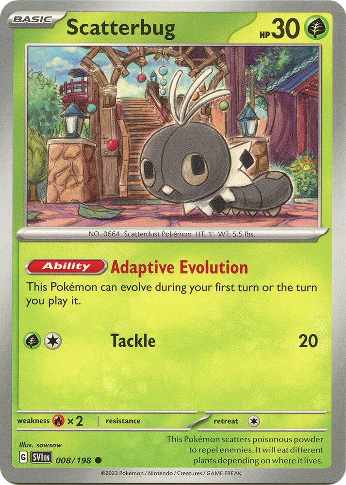 Scatterbug (SV01: Scarlet & Violet Base Set)