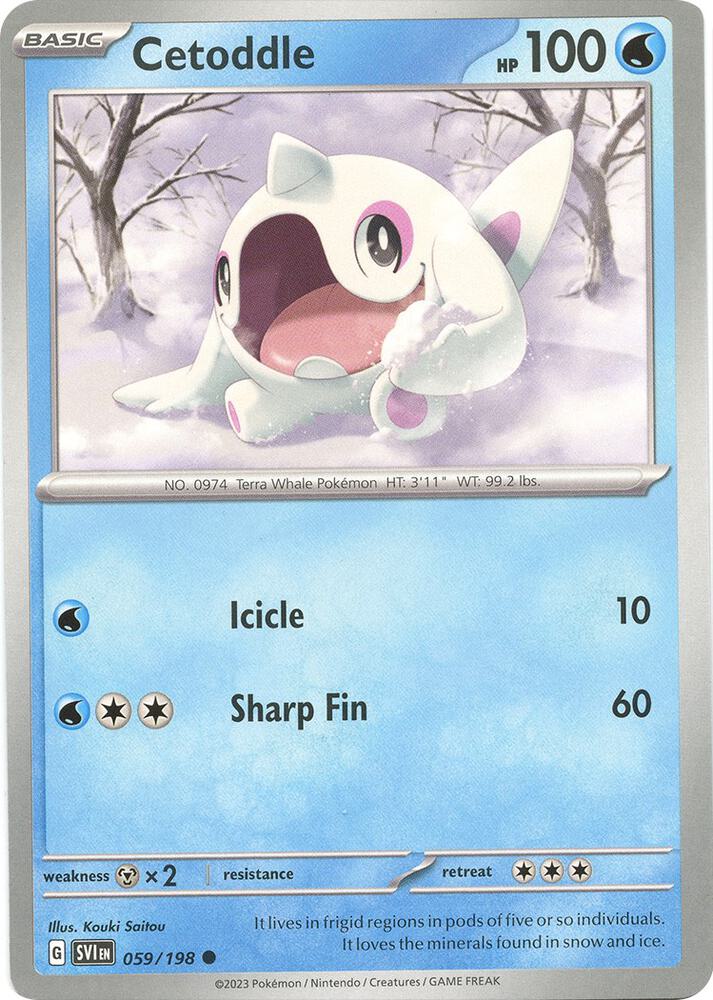 Cetoddle - 059/198 (SV01: Scarlet & Violet Base Set)