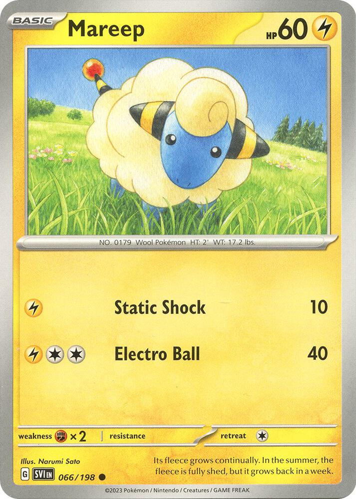 Mareep (SV01: Scarlet & Violet Base Set)