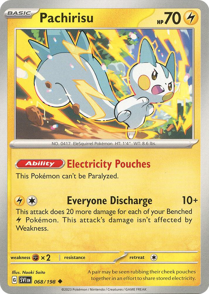 Pachirisu - 068/198 (SV01: Scarlet & Violet Base Set)